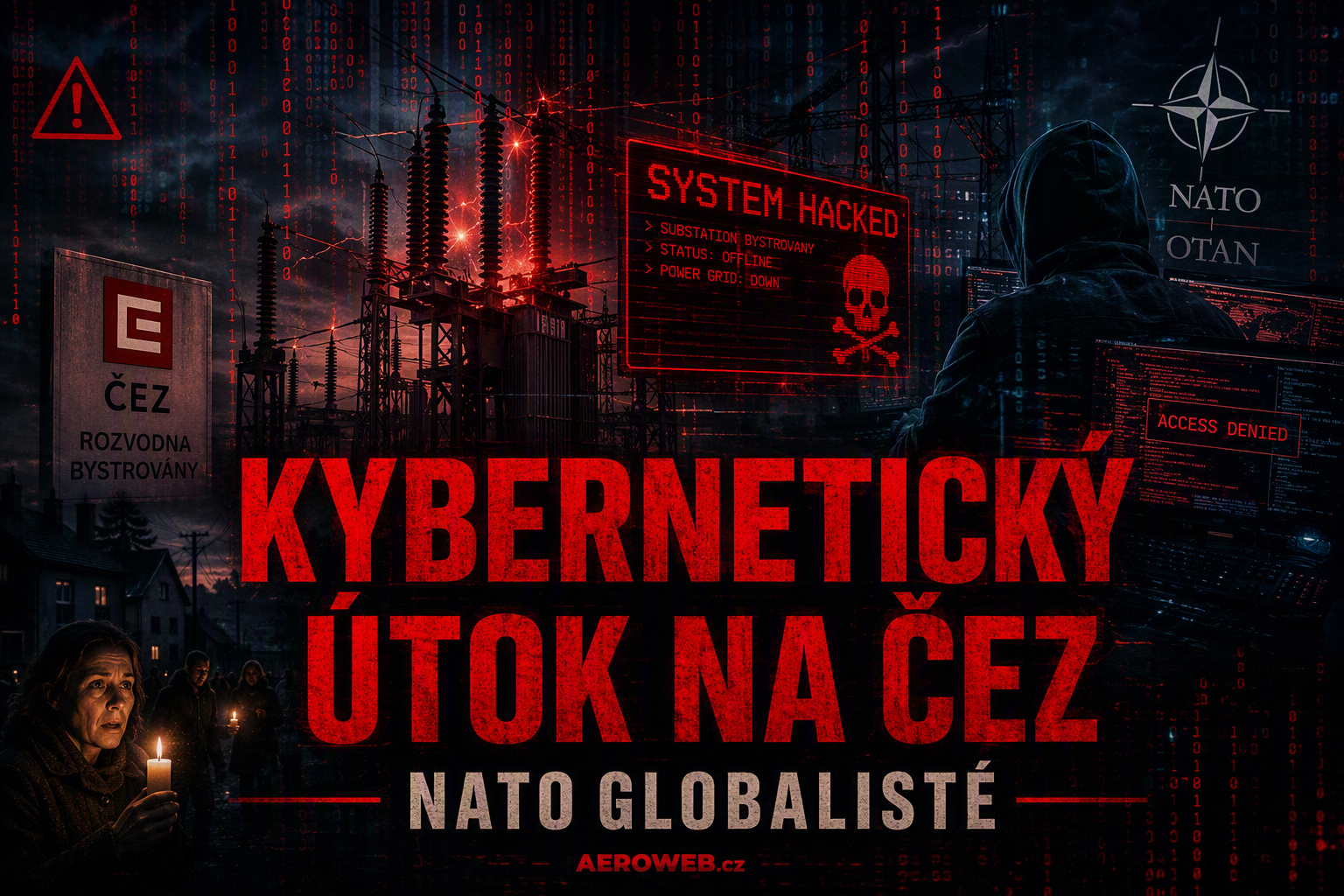 Ilustrační foto rozvodny. Vibrátor na snímku nenajdete.